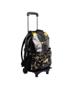 16 Inch Trolley Bag 3 Pcs Set - Black Kitty